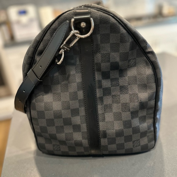 Authentic Louis Vuitton Keepall 55, excellent condition. - Picture 4 of 5